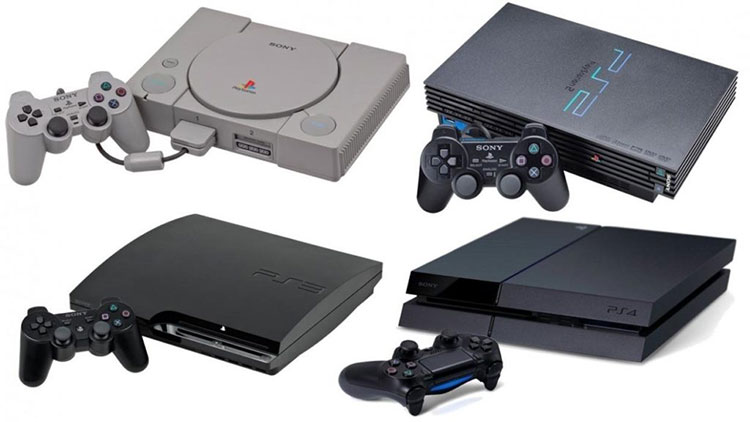 Les différentes générations de Playstation